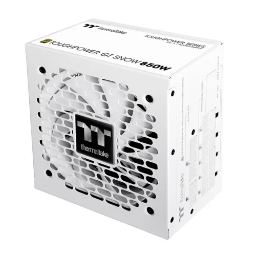 Fuente Certificada Thermaltake 850W Toughpower GT 80 Plus Gold Snow White Full Modular PS-TPT-0850FNFAGG-W