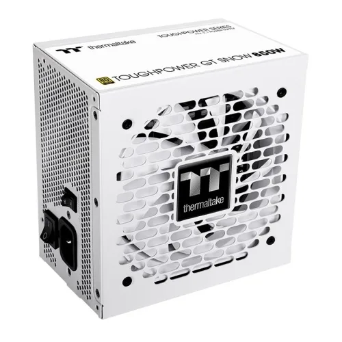 Fuente Certificada Thermaltake 850W Toughpower GT 80 Plus Gold Snow White Full Modular PS-TPT-0850FNFAGG-W
