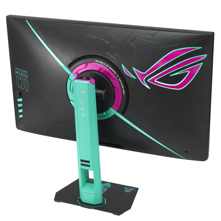 Monitor 27 Asus Rog Strix Hatsune Miku 2K QHD 260Hz IPS 0.3ms XG27ACMEG-G