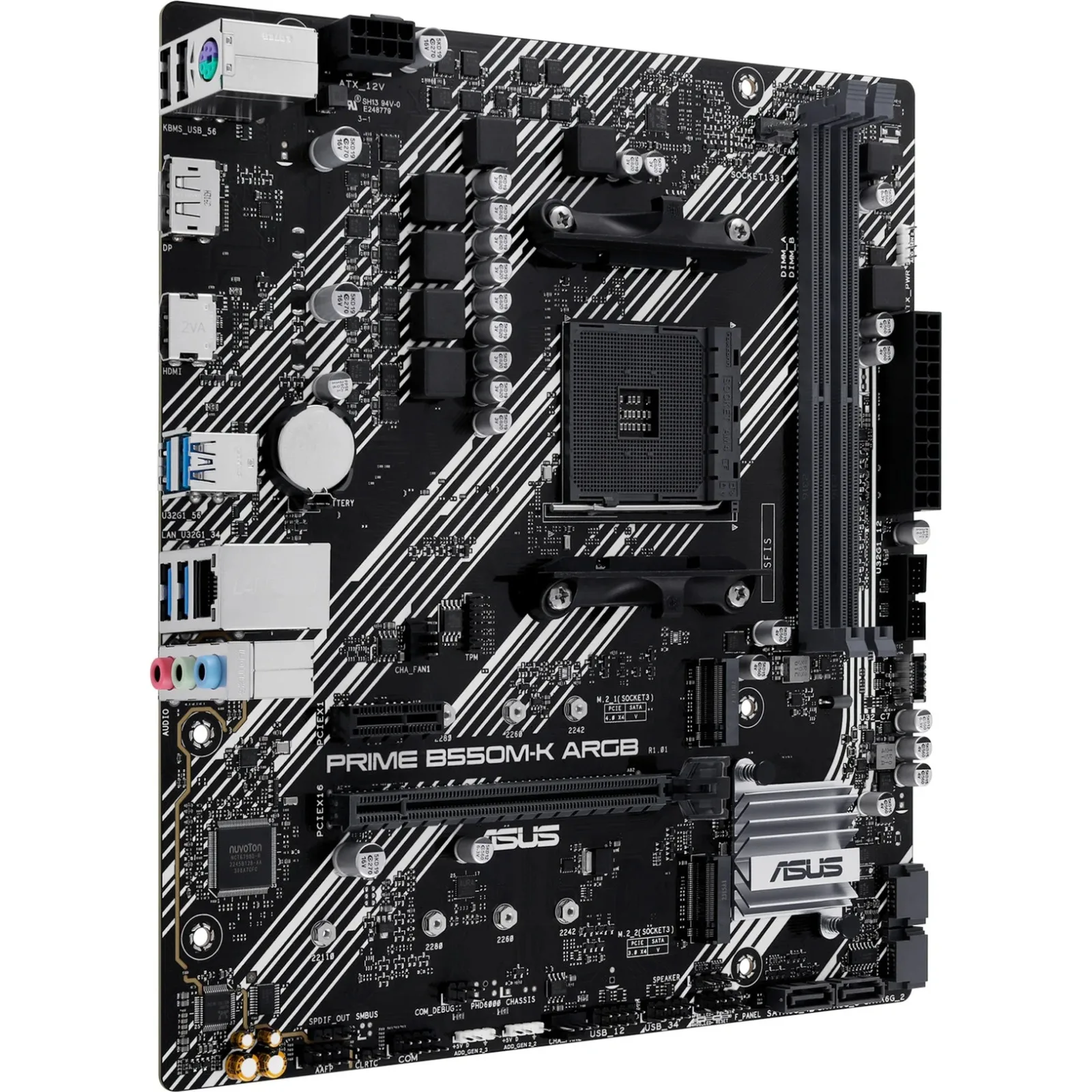 Motherboard Amd Asus Prime B550M-K ARGB AM4