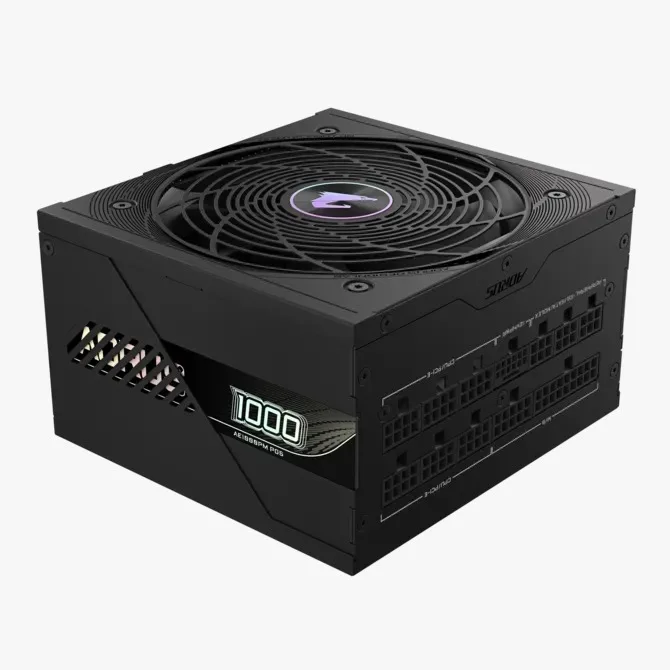 Fuente Certificada Gigabyte 1000W Aorus Elite 80 Plus Platinum Full Modular GP-AE1000PM PG5