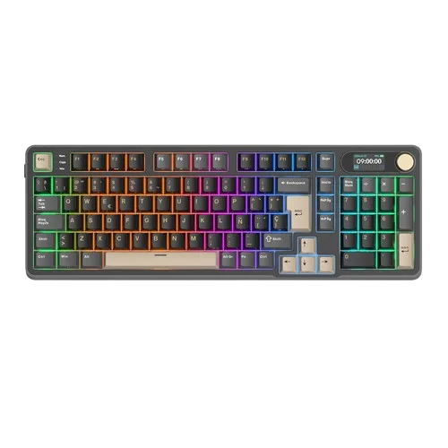 Perifericos Teclado Inalambrico Royal Kludge RK-S98 Phantom Switch Brown Gamer Mecanico BT