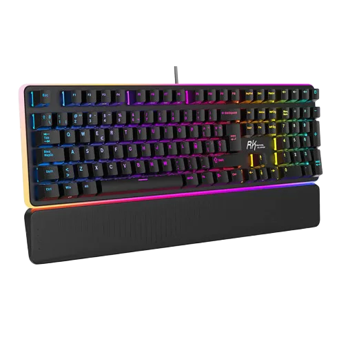 Perifericos Teclado USB Royal Kludge RK918 Black Switch Brown Gamer Mecanico
