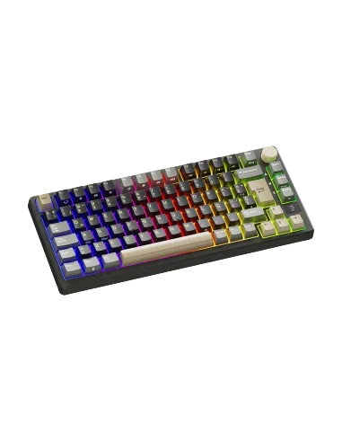 Perifericos Teclado Inalambrico Royal Kludge RK-M75 Phantom Switch K Silver Gamer Mecanico BT