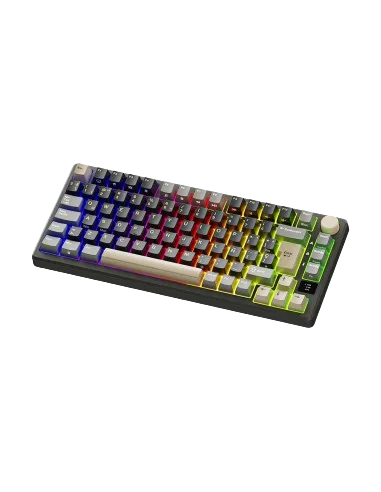Perifericos Teclado Inalambrico Royal Kludge RK-M75 Phantom Switch K Silver Gamer Mecanico BT