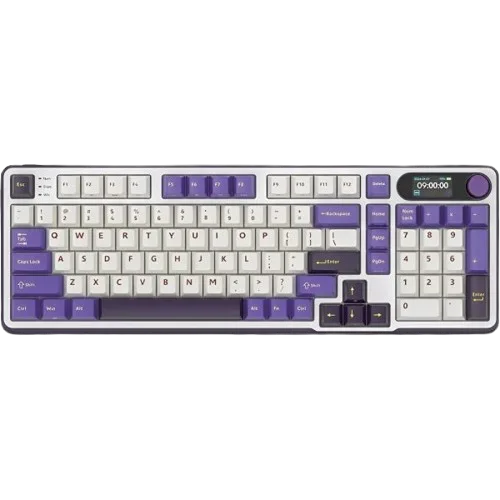 Perifericos Teclado Inalambrico Royal Kludge RK-S98 Blackberry Mousse Switch Chartreuse Gamer Mecanico BT