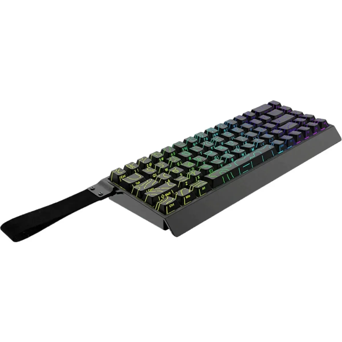 Perifericos Teclado USB Irok Mercury68 Max Black RGB Switch Starlight Gamer Magnetico