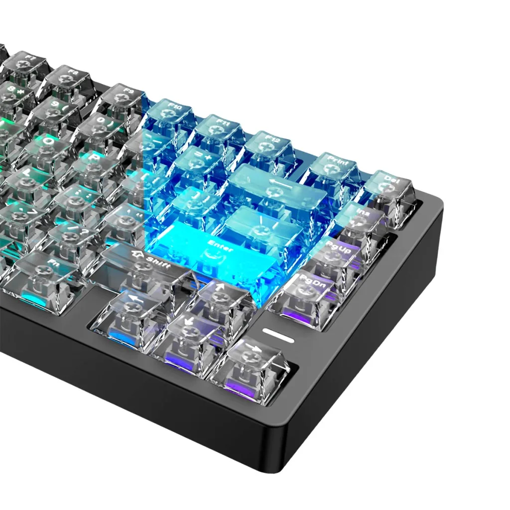 Perifericos Teclado USB Irok Mars75 Pro Black RGB Switch Starlight Gamer Magnetico