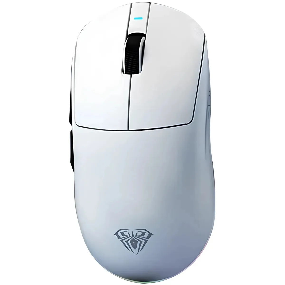 Perifericos Mouse Inalambrico Aula V9 Pro 8K White BT Gamer