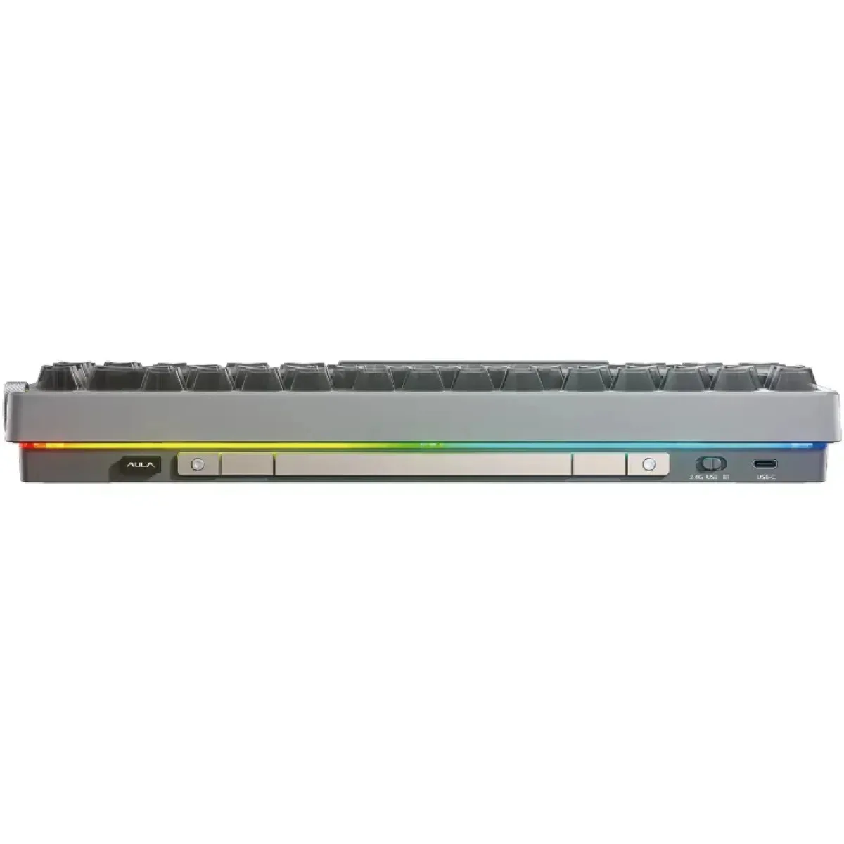 Perifericos Teclado Inalambrico Aula Nova 75 Black Translucent Switch Dream Sakura Gamer Mecanico BT