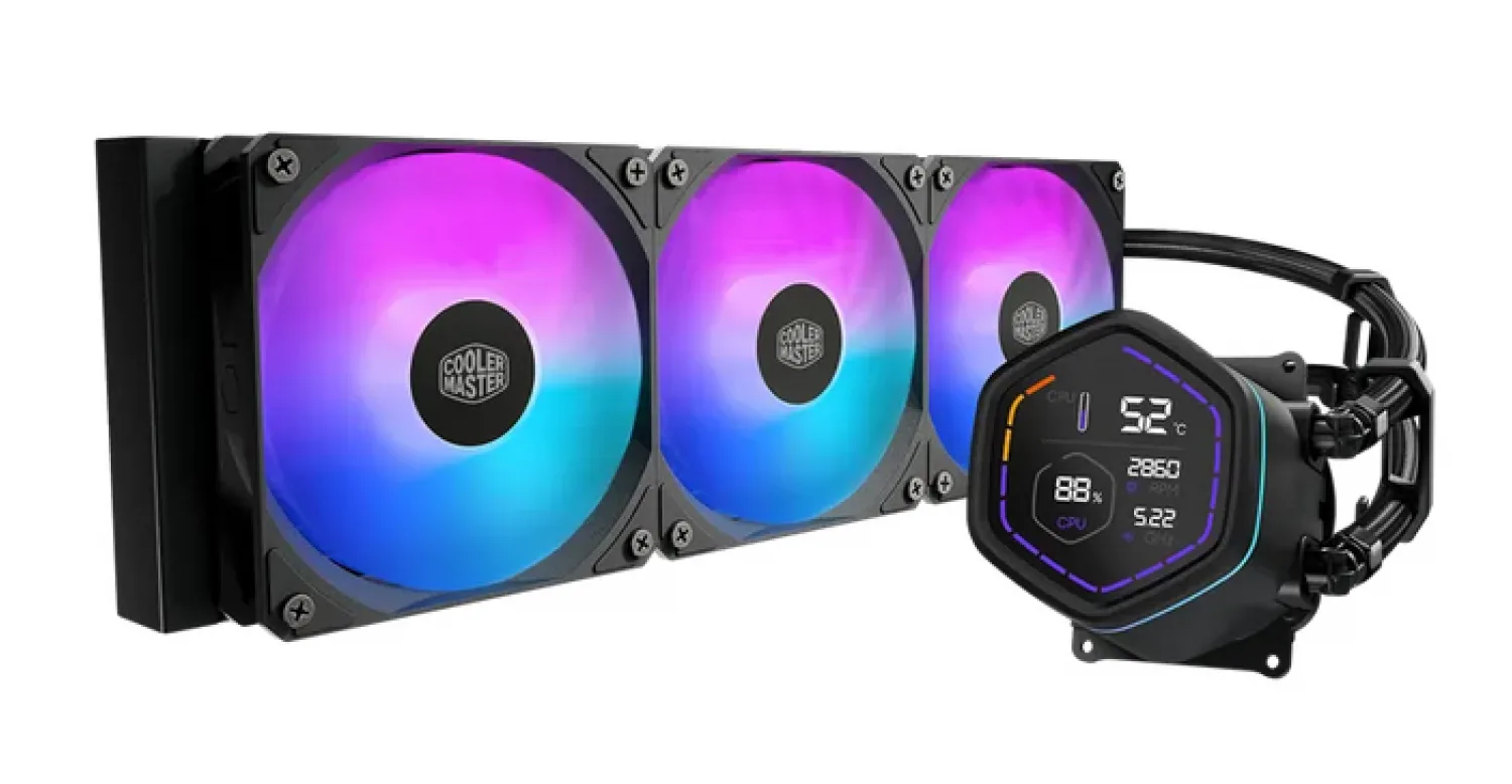 Refrigeracion Water Cooler Cooler Master Core Nex Digital 360 Black ARGB MLX-D36M-A18PA-RD