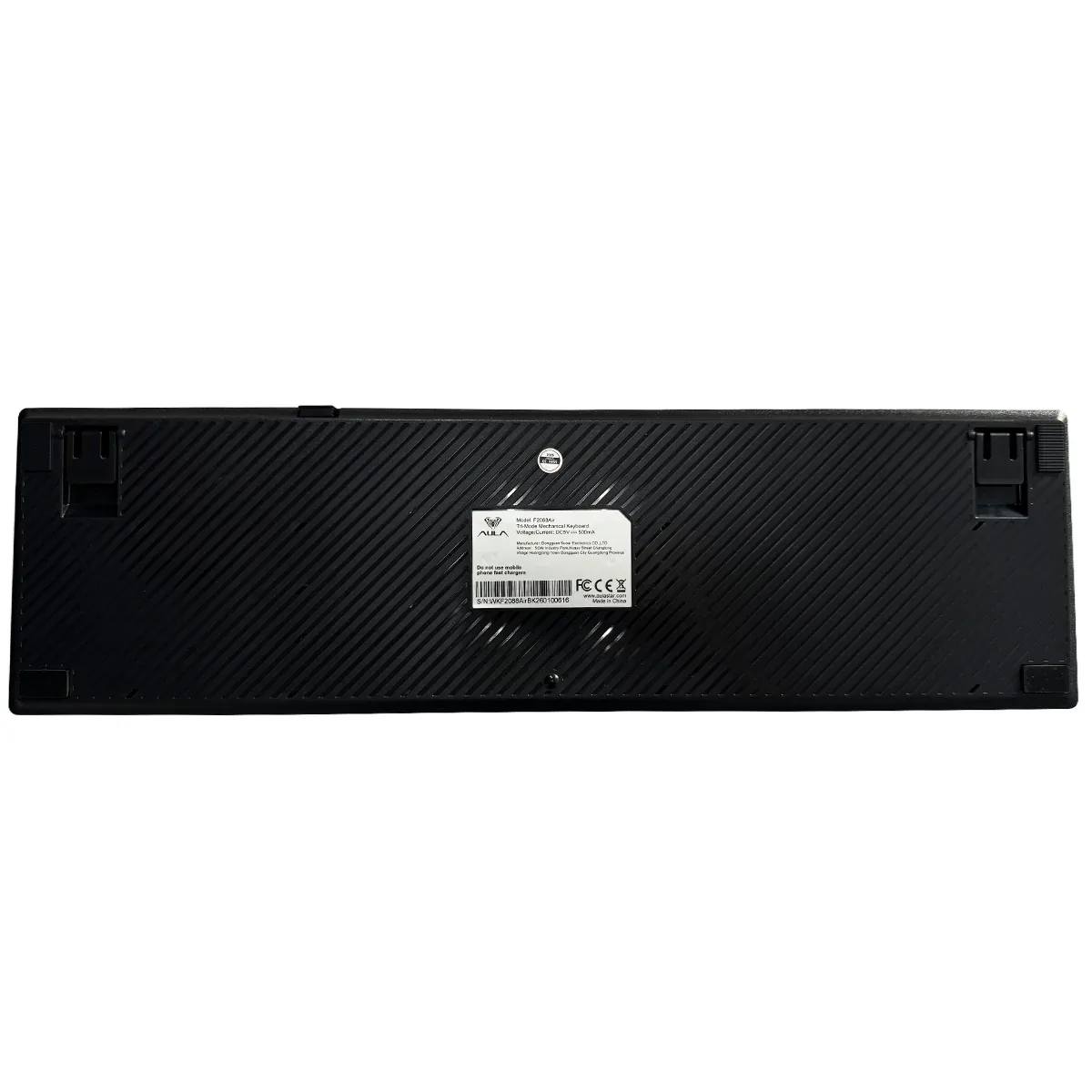 Perifericos Teclado Inalambrico Aula F2088 Air Gradient Gray + Red Axis Switch Brown Gamer Mecanico BT