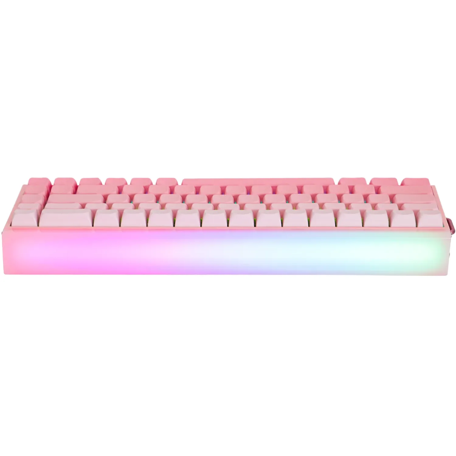 Perifericos Teclado USB Aula Hero 68HE Pink Switch Pluto Gamer Magnetico