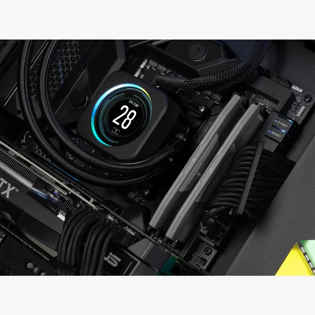 Memoria Ram DDR5 32GB (2x16) Corsair 6000MHz Vengeance Expo CMK32GX5M2B6000Z38
