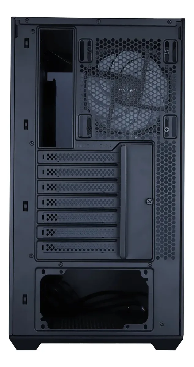 Gabinete Gamer Evolabs Progression X4 Fan ARGB Black EVO-305AB