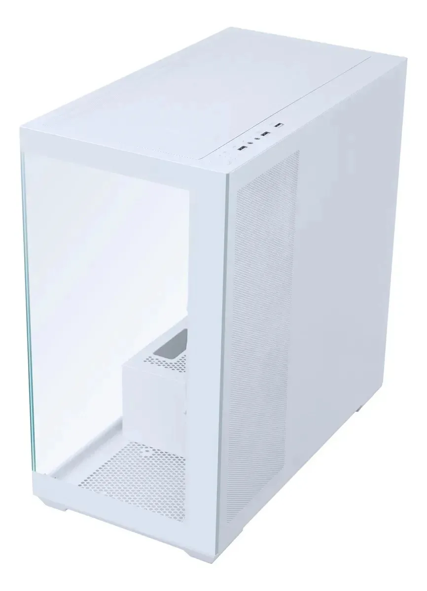 Gabinete Gamer Evolabs Progression X4 Fan ARGB White EVO-305AW