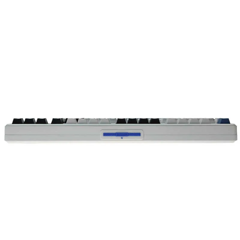 Perifericos Teclado Inalambrico Aula L99 C/Pantalla Dark Gray+White+Blue Switch Raindrop Gamer Mecanico BT