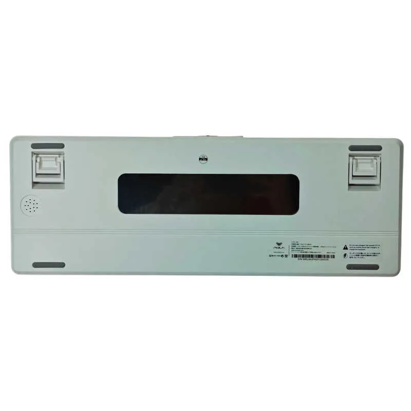 Perifericos Teclado Inalambrico Aula L99 C/Pantalla Semi-transparent Purple+White Switch Raindrop Gamer Mecanico BT