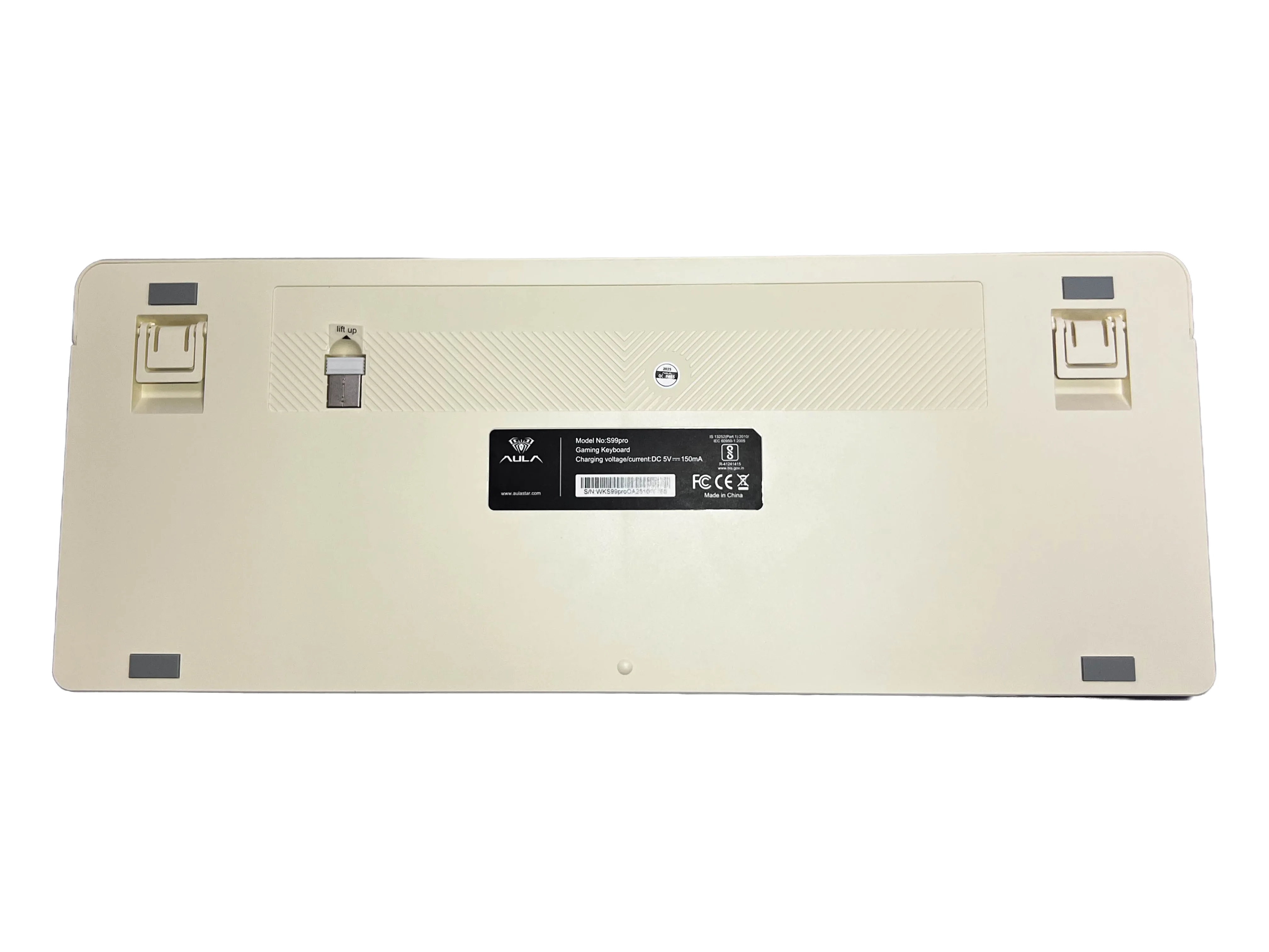 Perifericos Teclado Inalambrico Aula S99 Pro Green/Light Cream BT Gamer