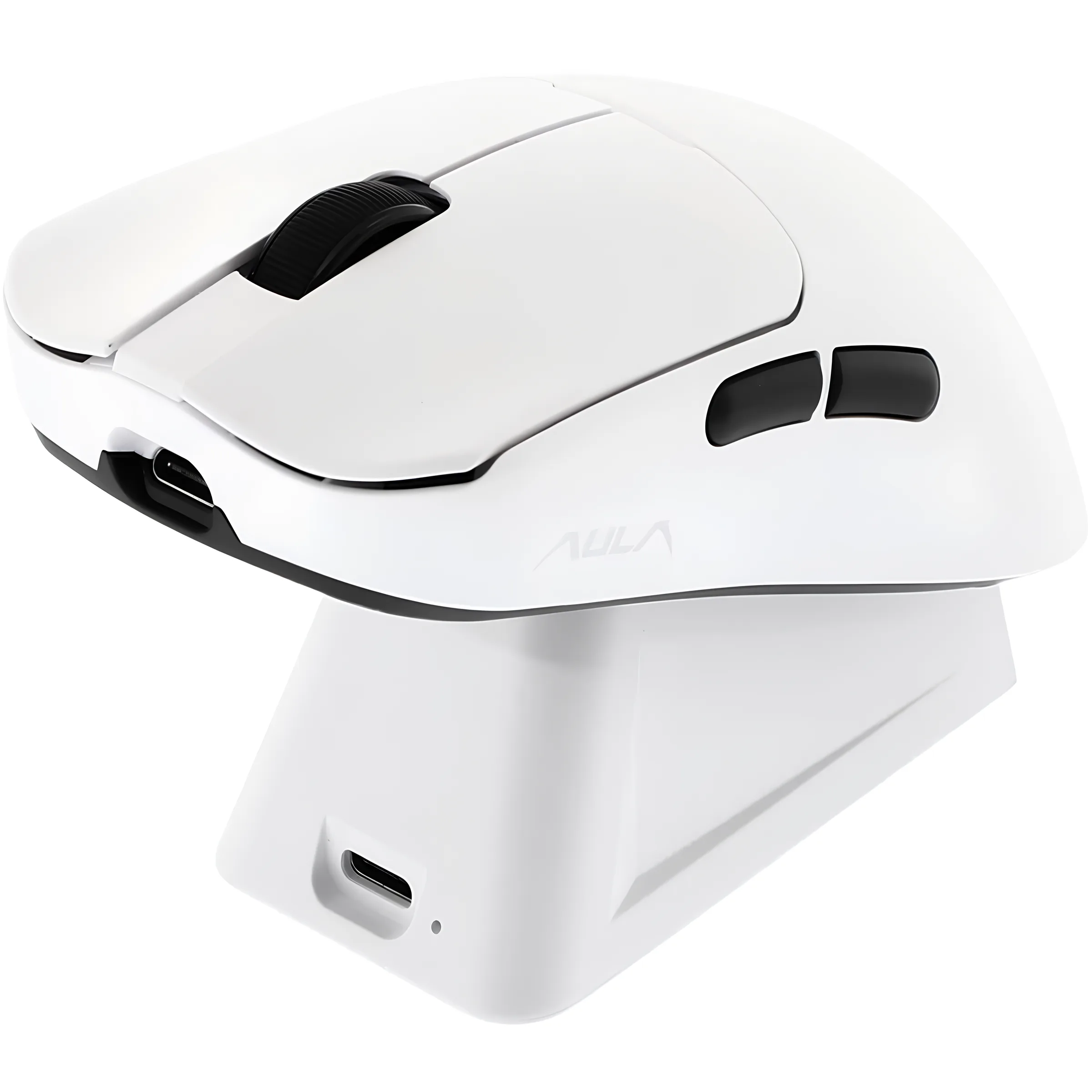Perifericos Mouse Inalambrico Aula SC380 Pro White BT Gamer C/Base