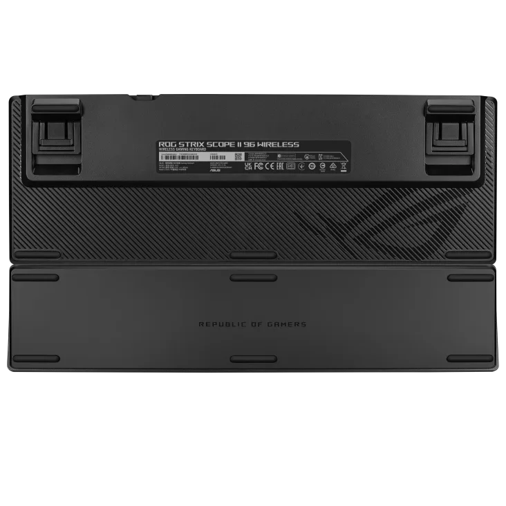 Perifericos Teclado Inalambrico Asus Rog Strix Scope II 96 Switch Snow Gamer Mecanico BT X901