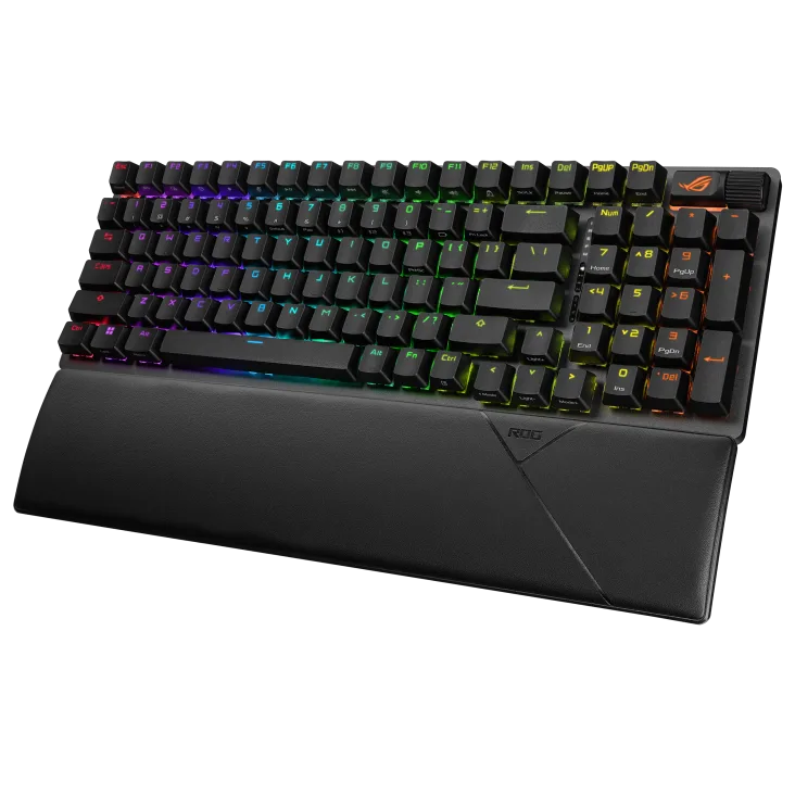 Perifericos Teclado Inalambrico Asus Rog Strix Scope II 96 Switch Snow Gamer Mecanico BT X901