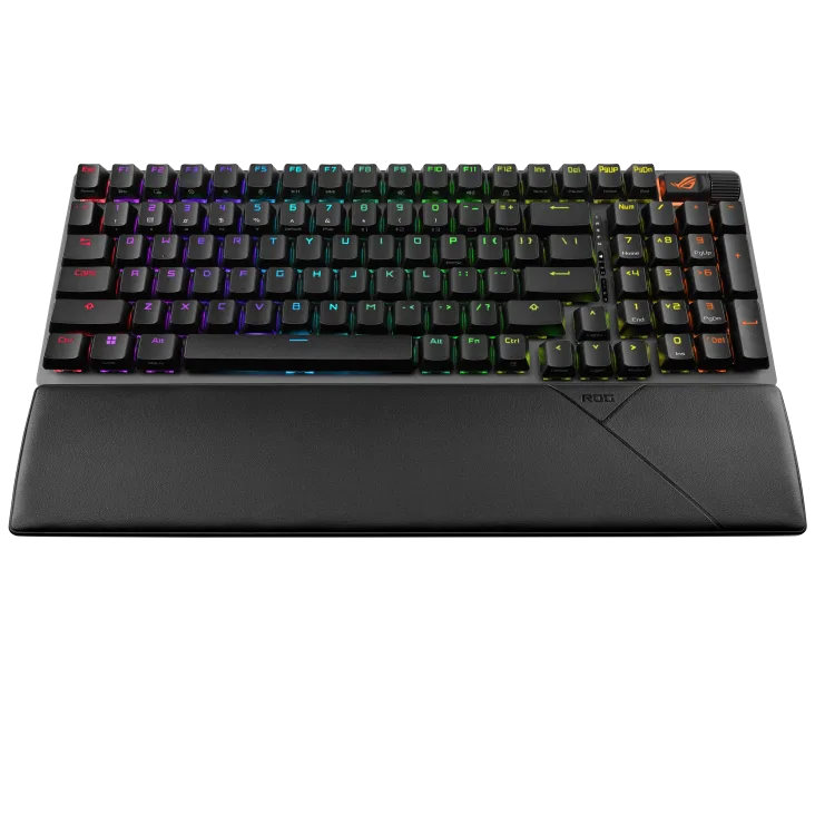 Perifericos Teclado Inalambrico Asus Rog Strix Scope II 96 Switch Snow Gamer Mecanico BT X901
