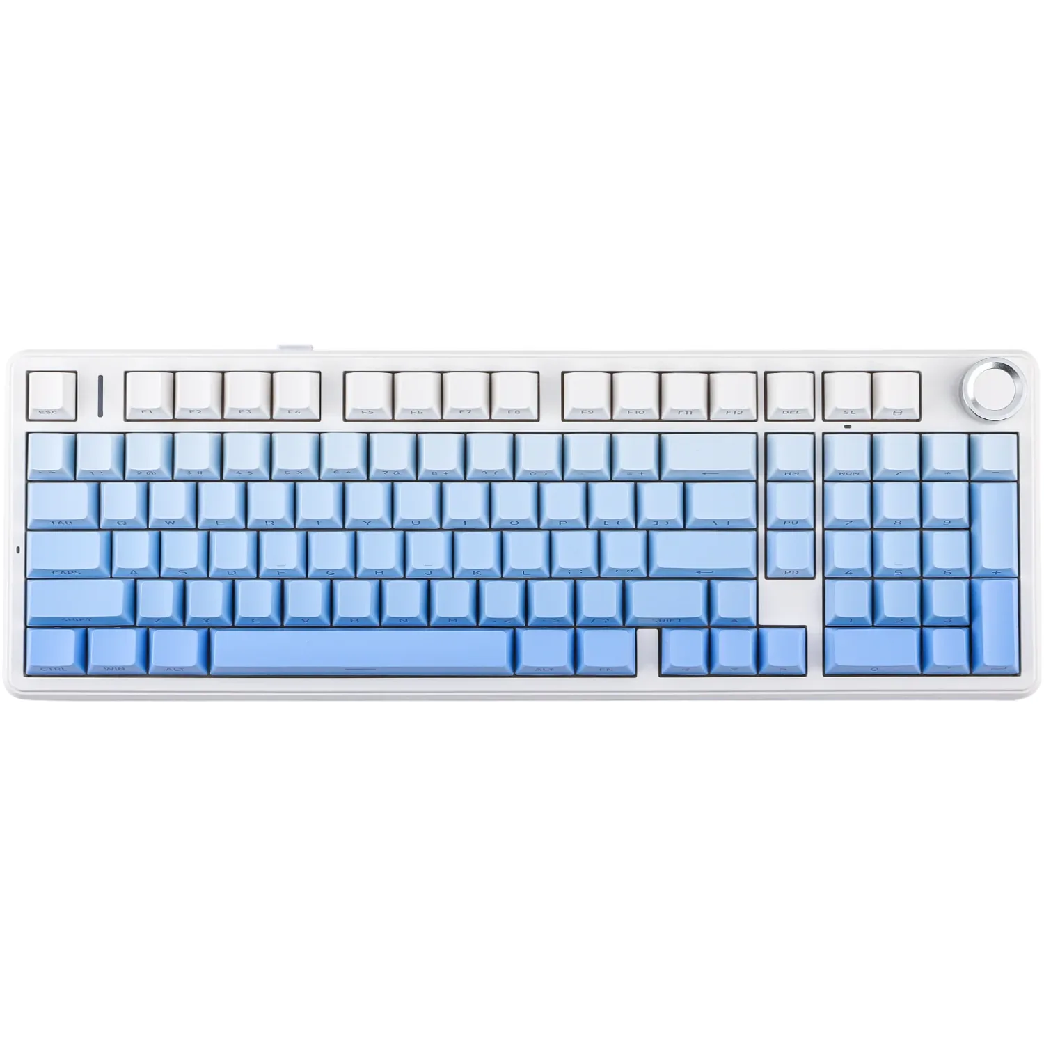 PERIFERICOS TECLADO INALAMBRICO AULA F99 PRO GRADIENT BLUE SWITCH NIMBUS GAMER MECANICO BT