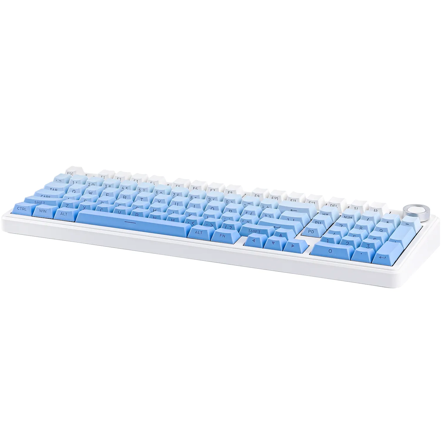 Perifericos Teclado Inalambrico Aula F99 Pro Gradient Blue Switch Nimbus Gamer Mecanico BT