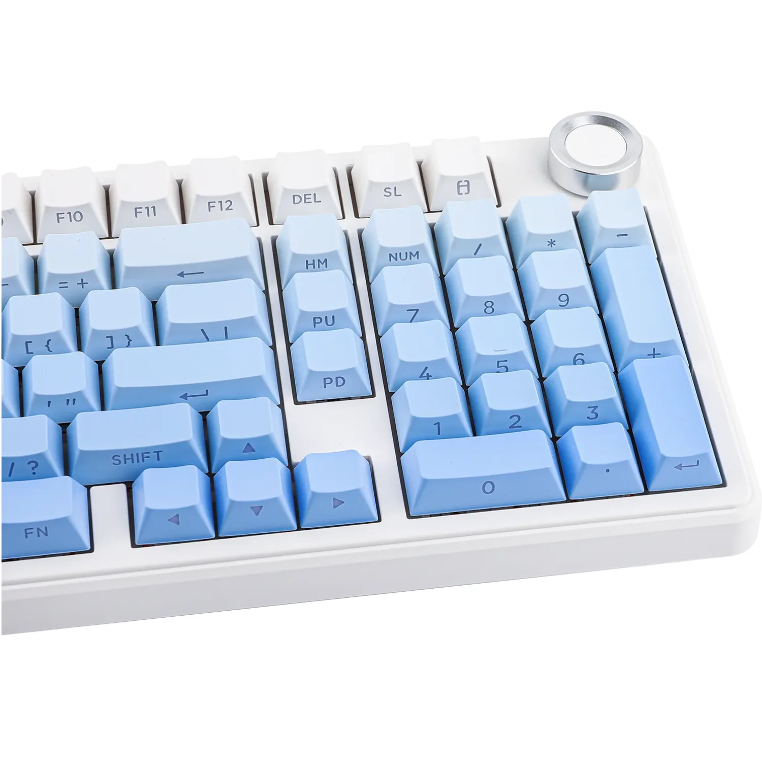 Perifericos Teclado Inalambrico Aula F99 Pro Gradient Blue Switch Nimbus Gamer Mecanico BT