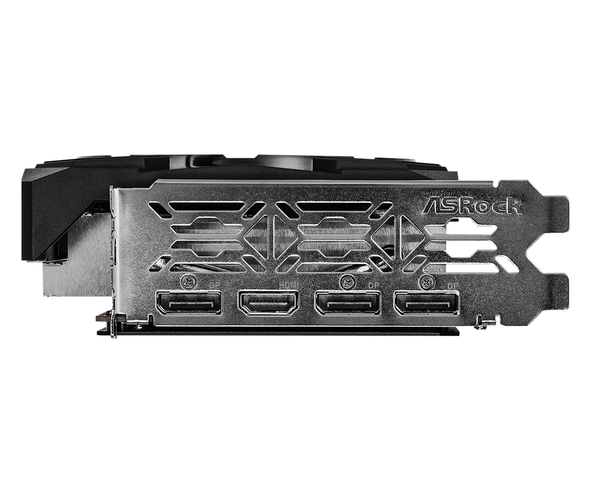 Placa De Video Radeon Asrock RX 7600 Phantom Gaming 8GB RX7600 PG 8GO