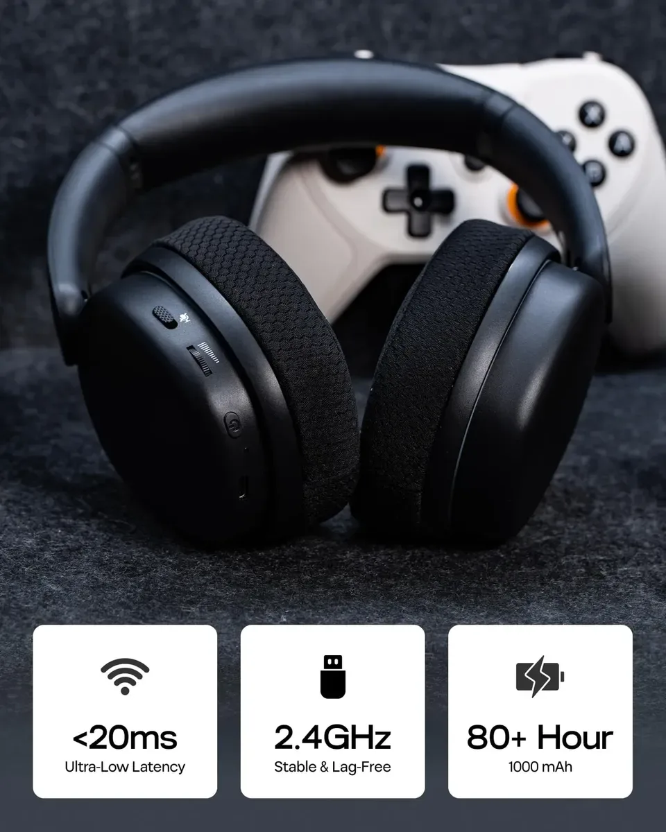 Perifericos Auricular Aula G7 Pro Black Wireless Gamer