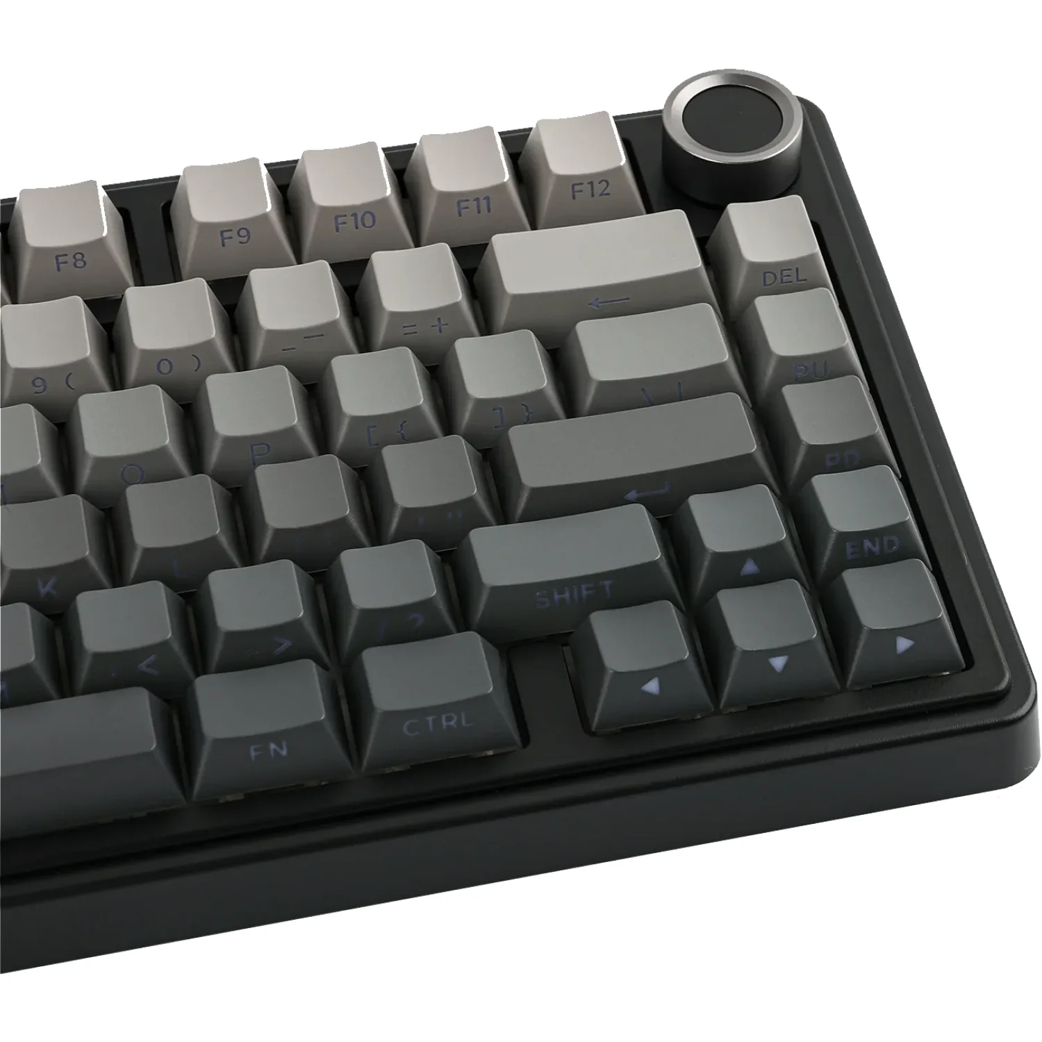 Perifericos Teclado Inalambrico Aula F75 Black + Gradient Grey Switch Reaper Gamer Mecanico BT SP
