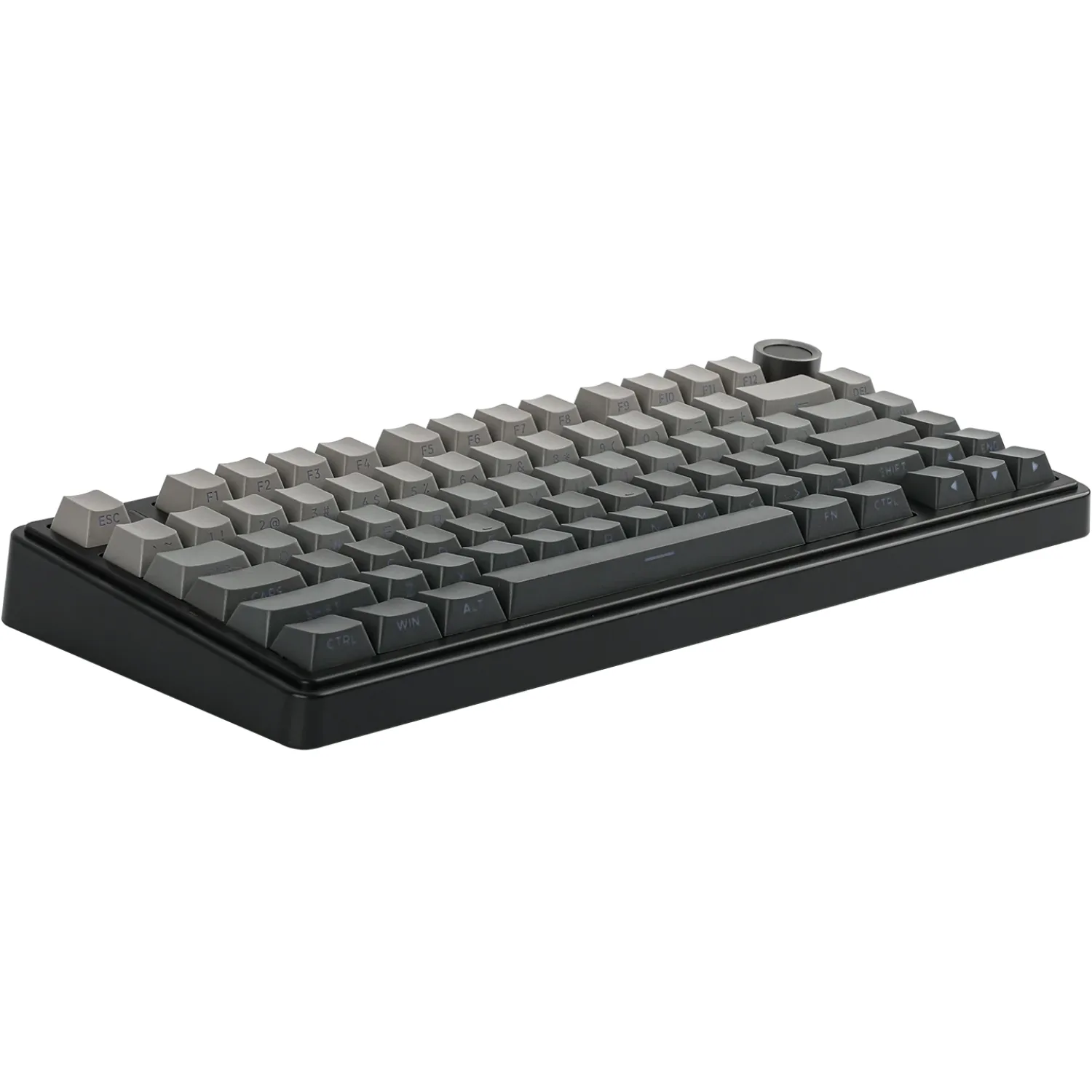 Perifericos Teclado Inalambrico Aula F75 Black + Gradient Grey Switch Reaper Gamer Mecanico BT SP