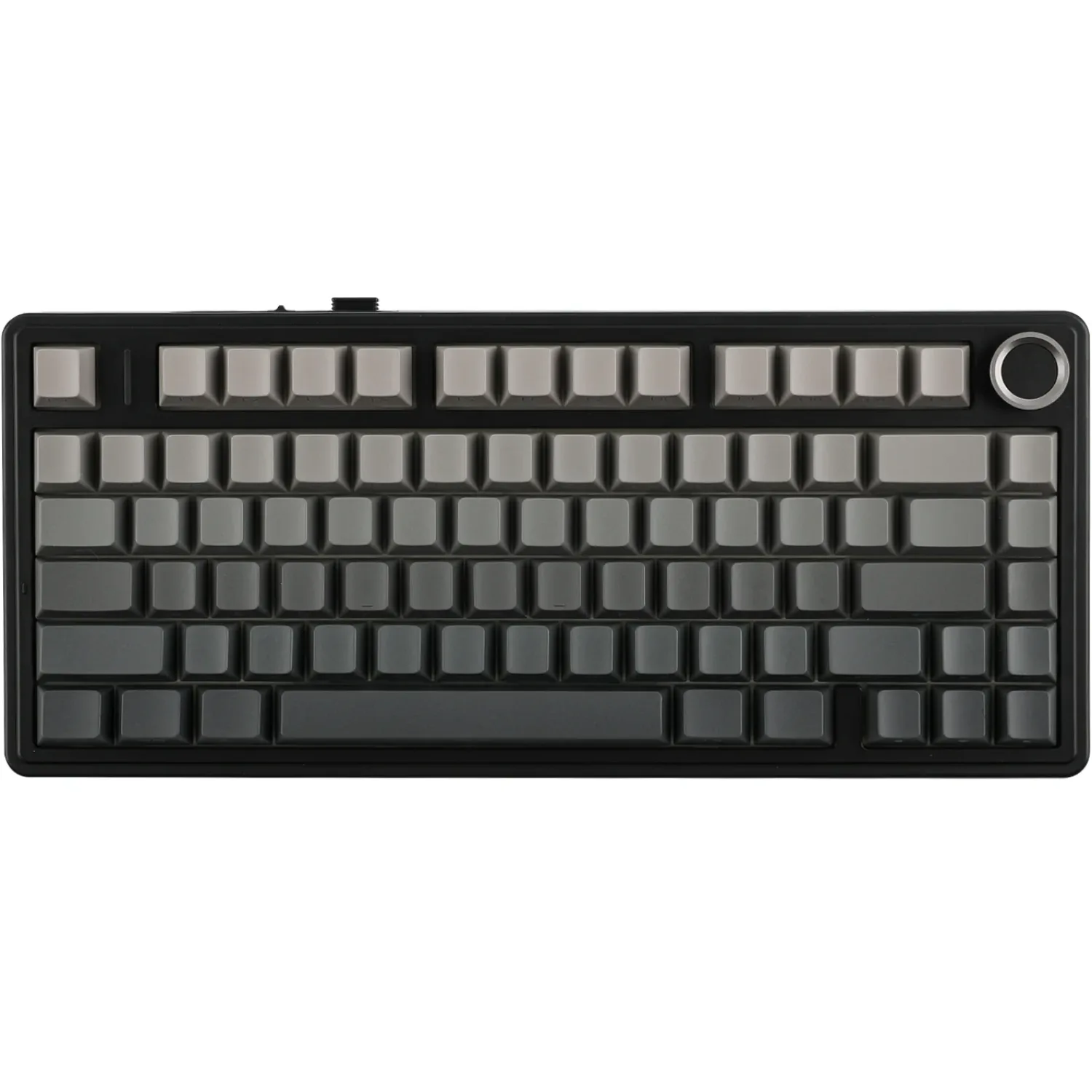 Perifericos Teclado Inalambrico Aula F75 Black + Gradient Grey Switch Reaper Gamer Mecanico BT EN