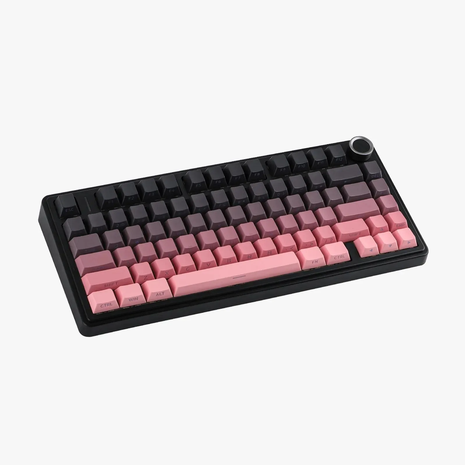 Perifericos Teclado Inalambrico Aula F75 Gradient Black + Pink Reaper Switch Gamer Mecanico BT
