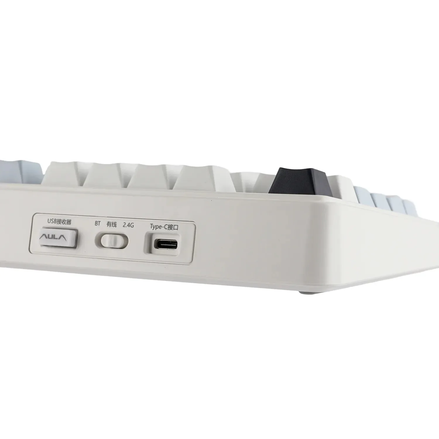 Perifericos Teclado Inalambrico Aula F75 Blue White Purple RGB Switch Reaper Gamer Mecanico BT