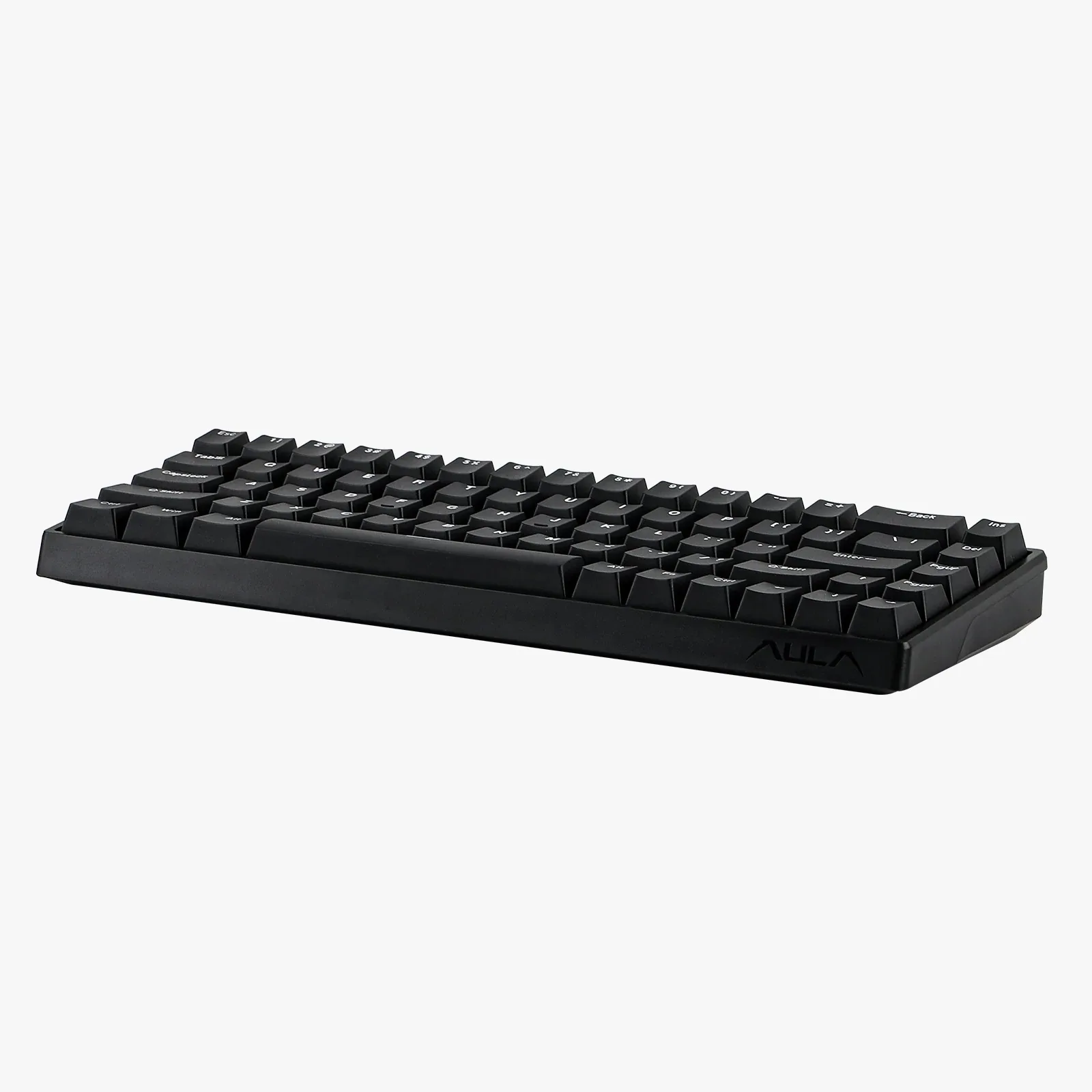 Perifericos Teclado USB Aula WIN68HE Black + Black Keycaps Switch Magnetico Gamer