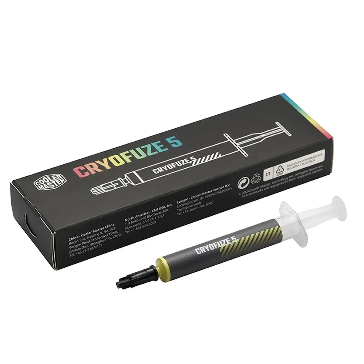Refrigeracion Pasta Termica Cooler Master Cryofuze 5 Yellow