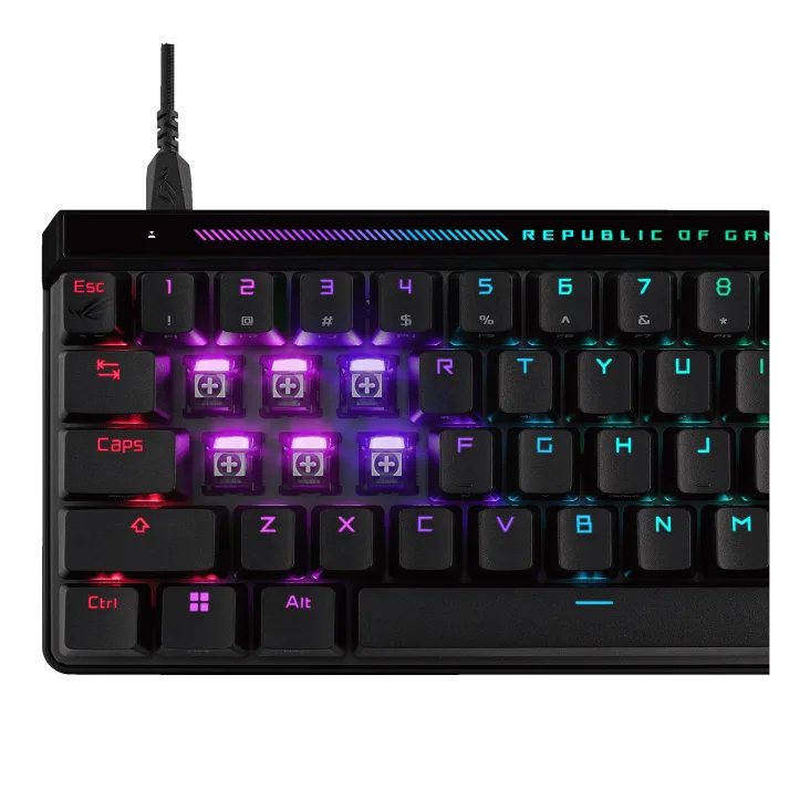 Perifericos Teclado USB Asus M605 Rog Falchion Ace HFX