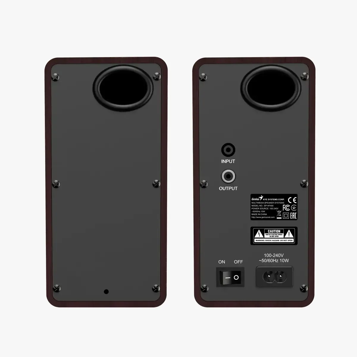 Perifericos Parlante Genius Dark Brown 10W SP-HF400