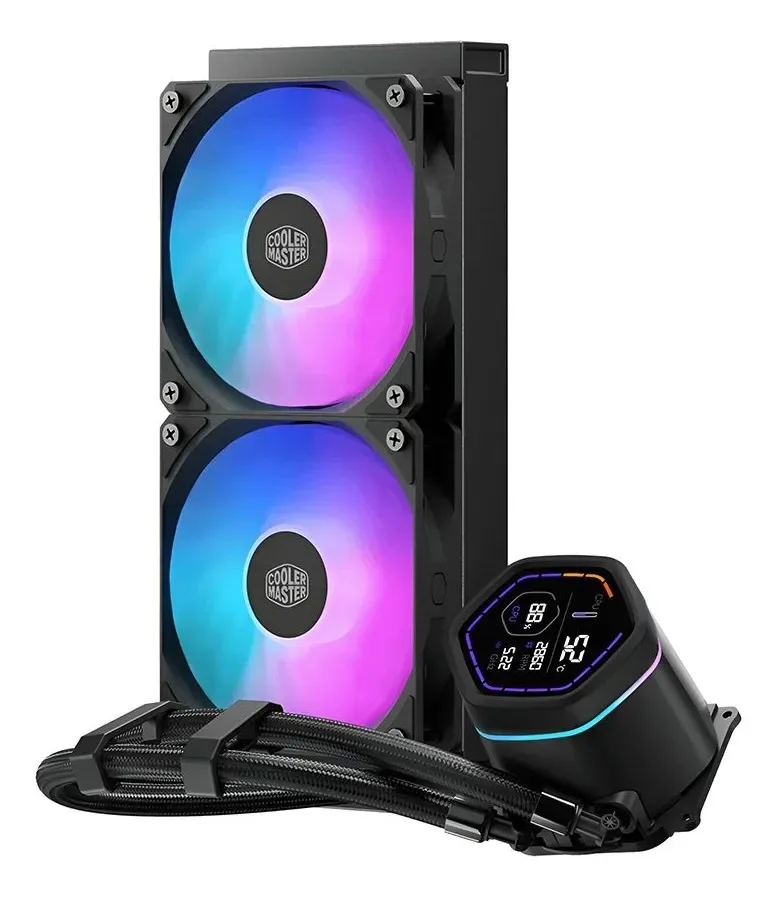 Refrigeracion Water Cooler Cooler Master Core Nex Digital 240 Black Argb MLX-D24M-A18PA-RD