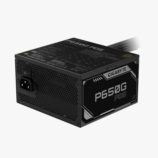 Fuente Certificada Gigabyte 650W 80 Plus Gold GP-P650G PG5