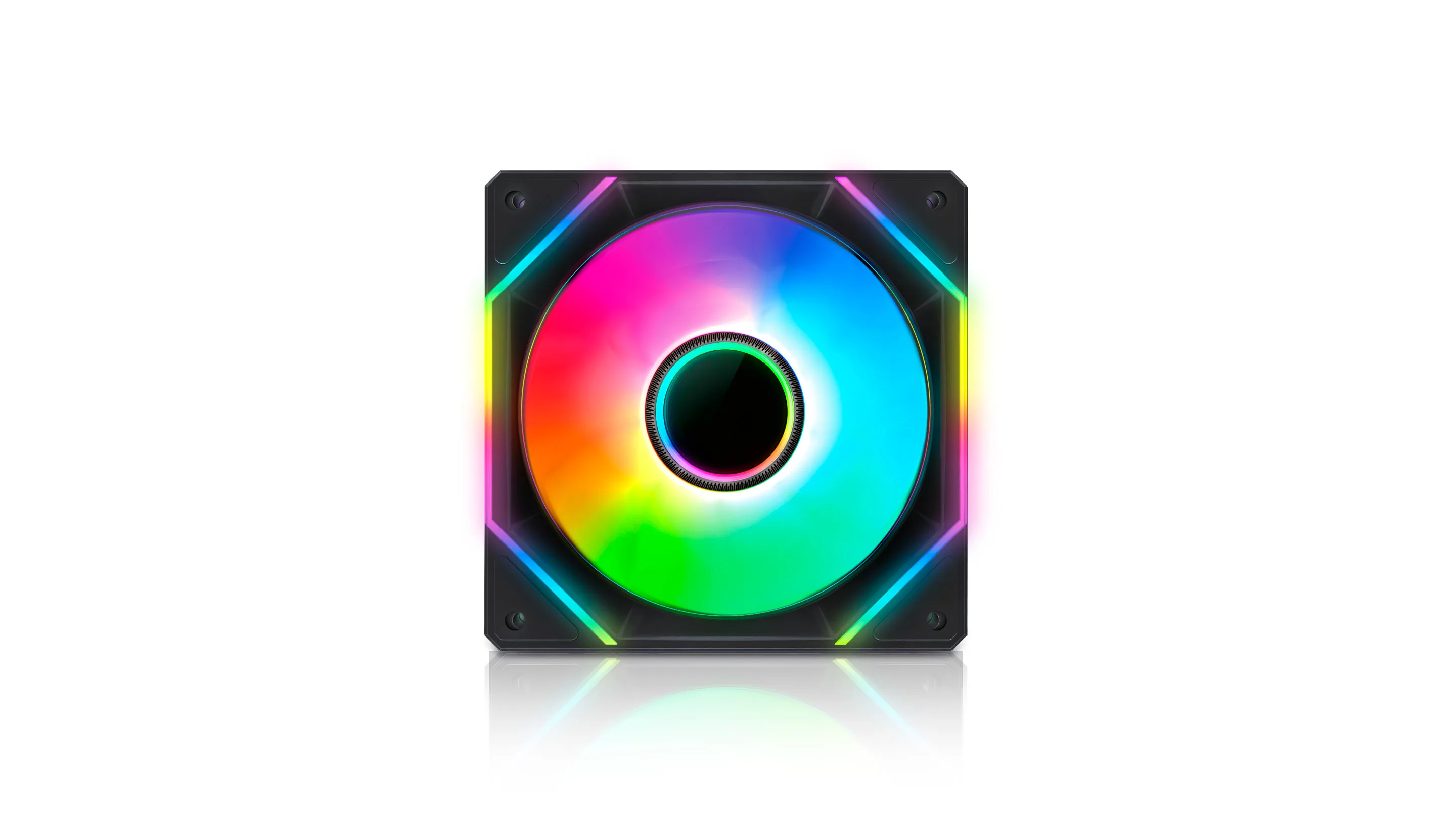 Refrigeracion Cooler Gabinete Sentey F75 Gamer PWM + ARGB F75BLK-PWM