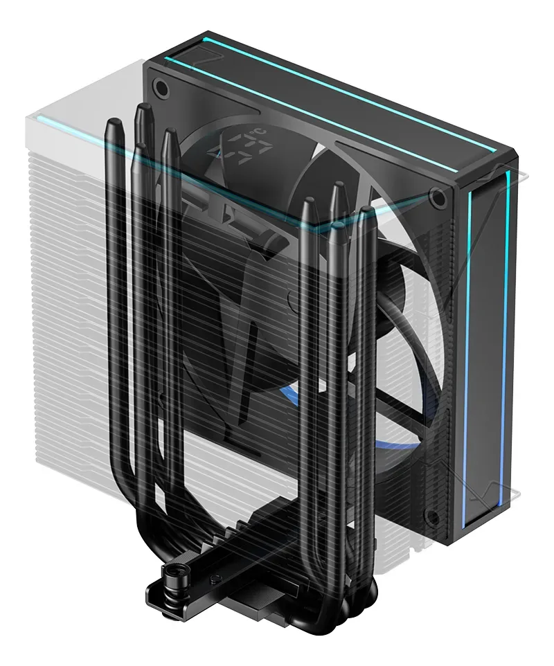 Refrigeracion Cooler CPU ID-Cooling Frozn A410 TD ARGB Black