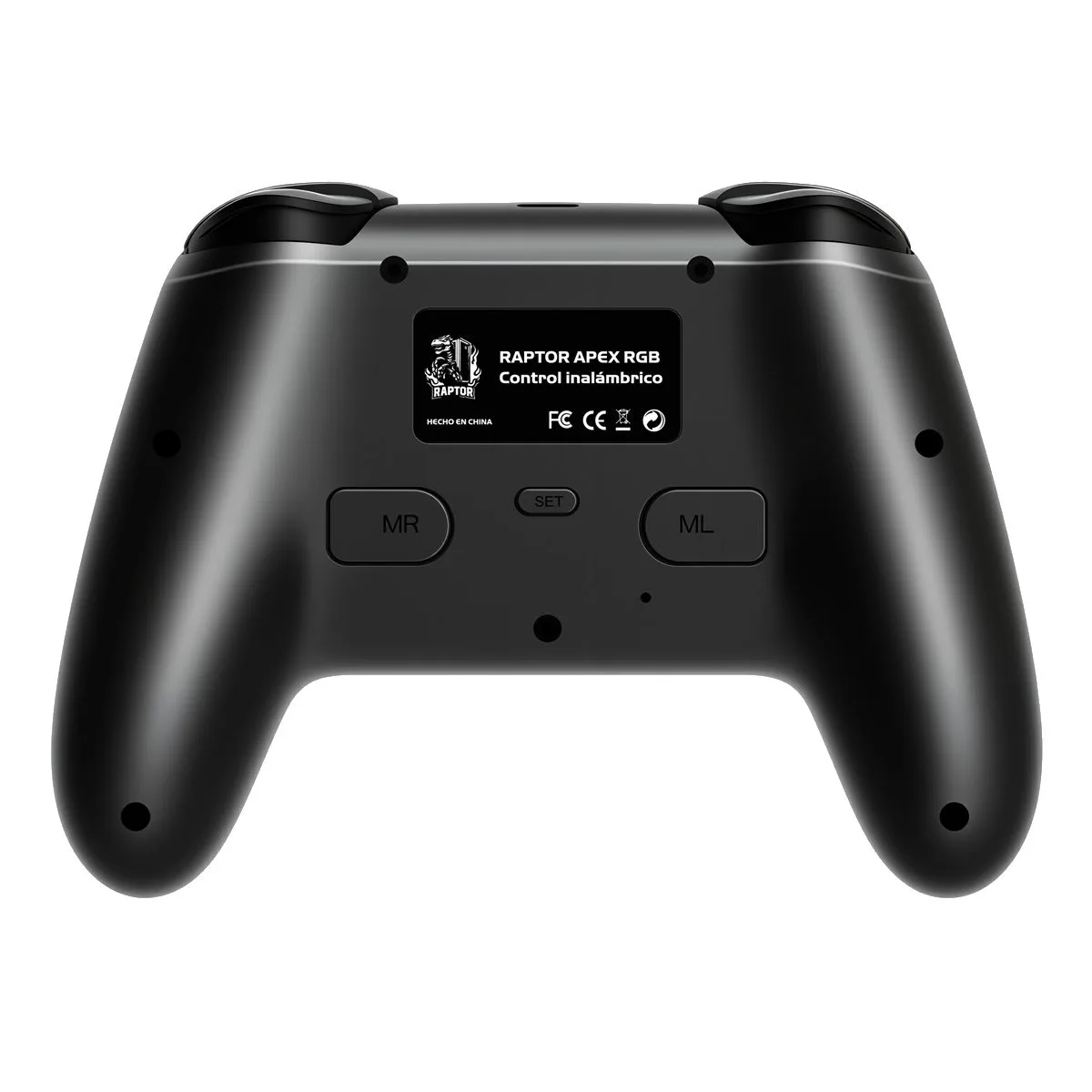 Perifericos Joystick Raptor Apex Wireless Black RAP-CONTROL-WIRELESS-PC/PS-RGB