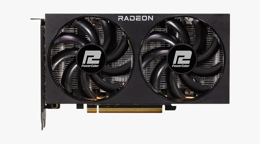 Placa De Video Radeon PowerColor RX 7600 Fighter 8GB GDDR6 RX7600 8G-F/V2