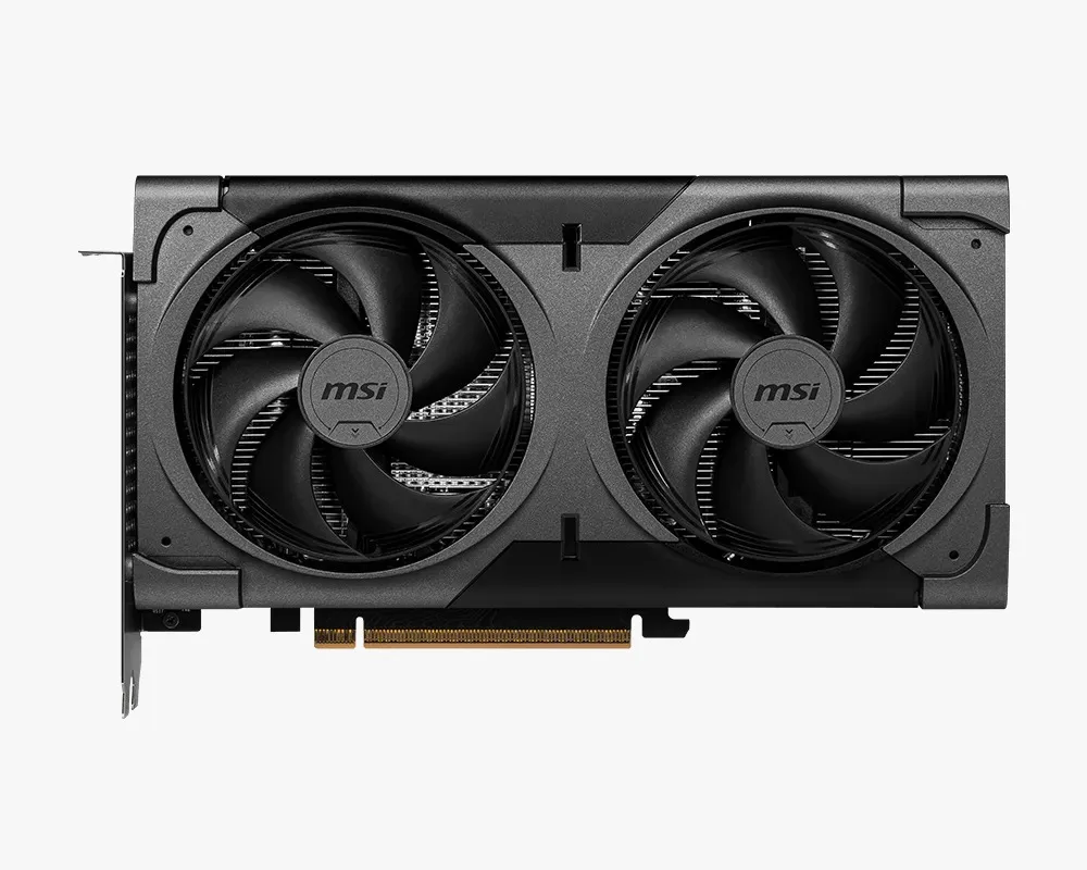 Placa De Video Nvidia Geforce MSI RTX 5060 Ti 16GB Ventus 2X OC Black Plus G506T16V2CBP