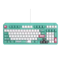 PERIFERICOS TECLADO USB ASUS TUF GAMING HATSUNE MIKU EDITION K3 GEN II GAMER MECANICO RA09