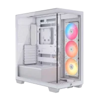 Gabinete Gamer Corsair 3500X RS-R X3 Fan ARGB White CC-9011323-WW